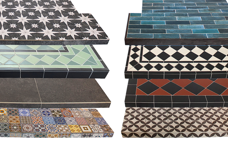 Tiled Hearths