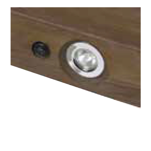 Dark Geocast Oak Beam with Lights Norfolk